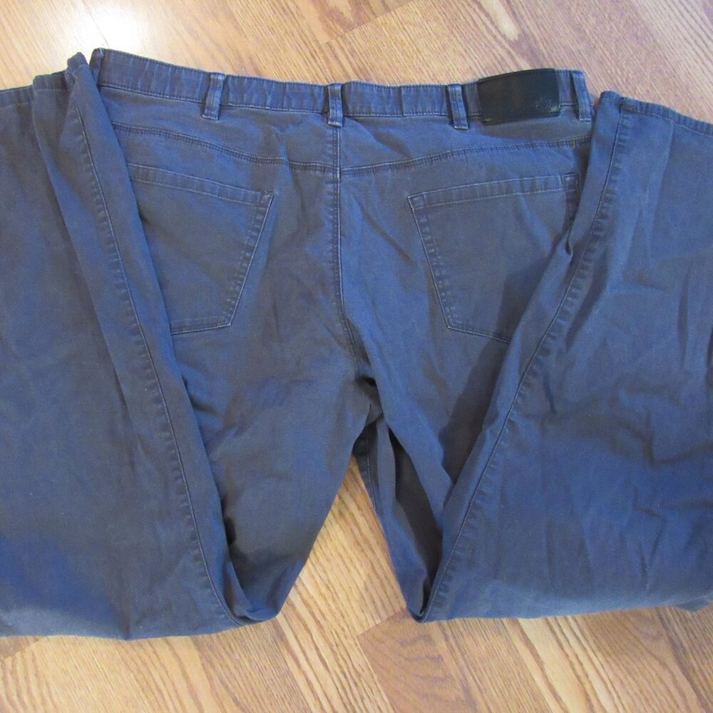 English Laundry Gray 5-Pocket Chino Flat Front Pants 40x34